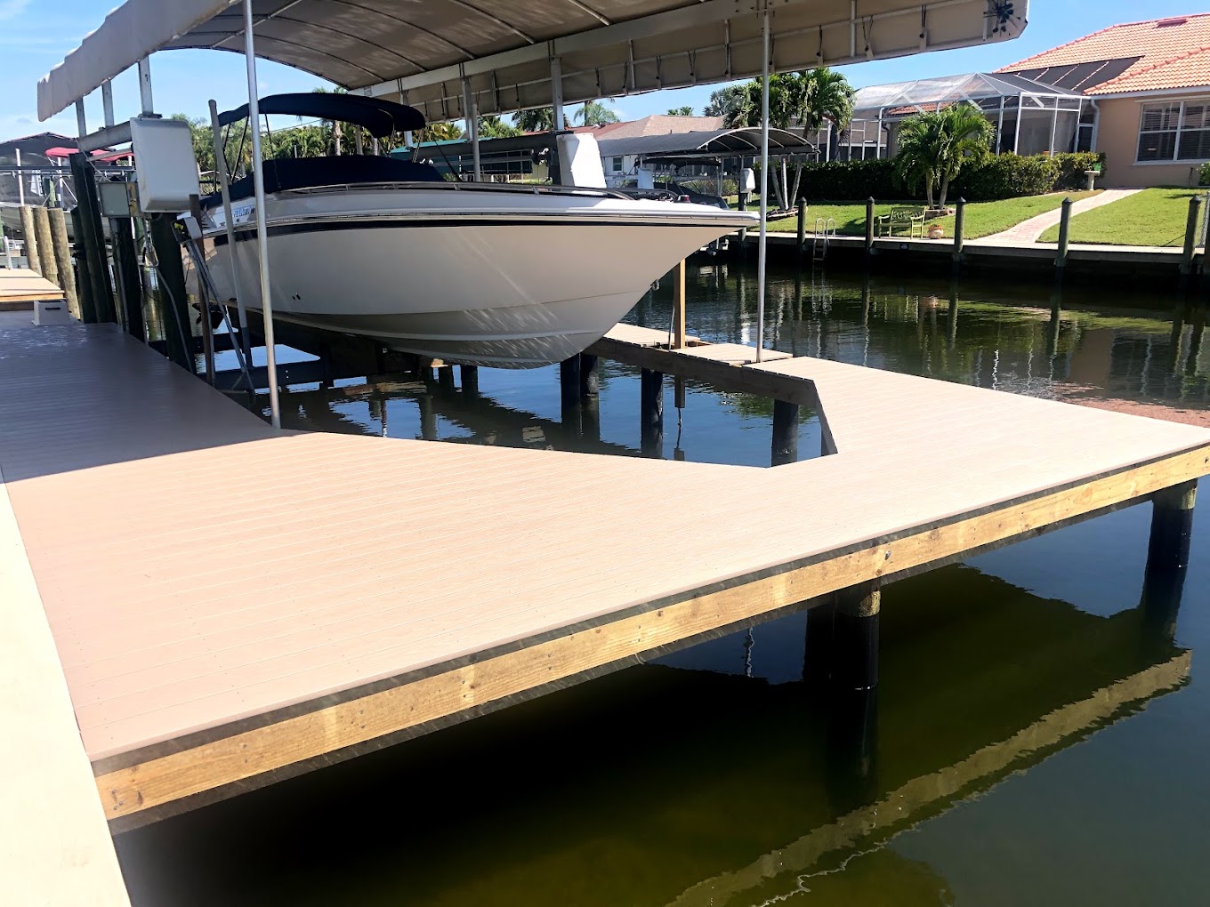 Hooker Marine boat canopy