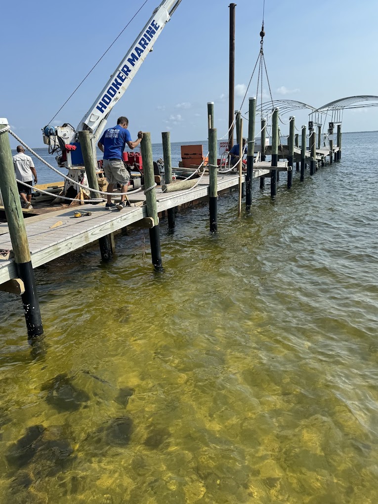 fishing pier repair