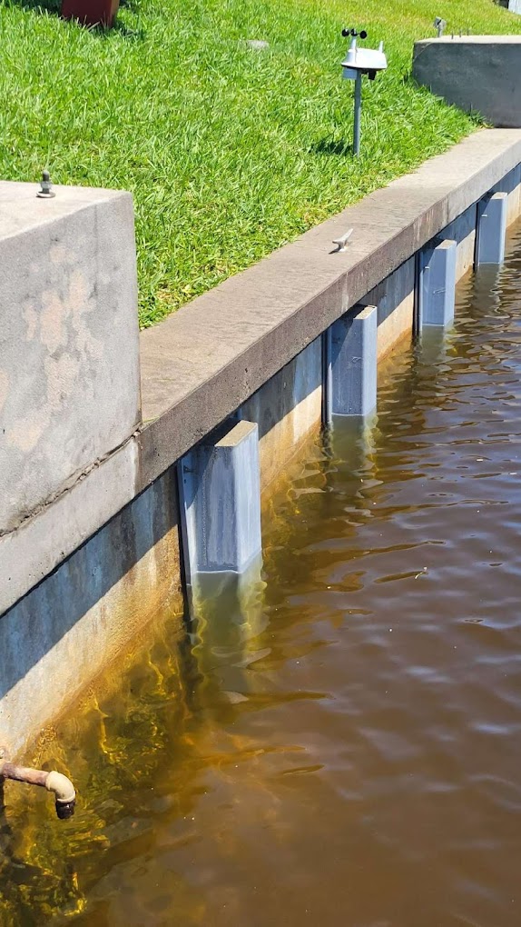 Hooker Marine seawall repair